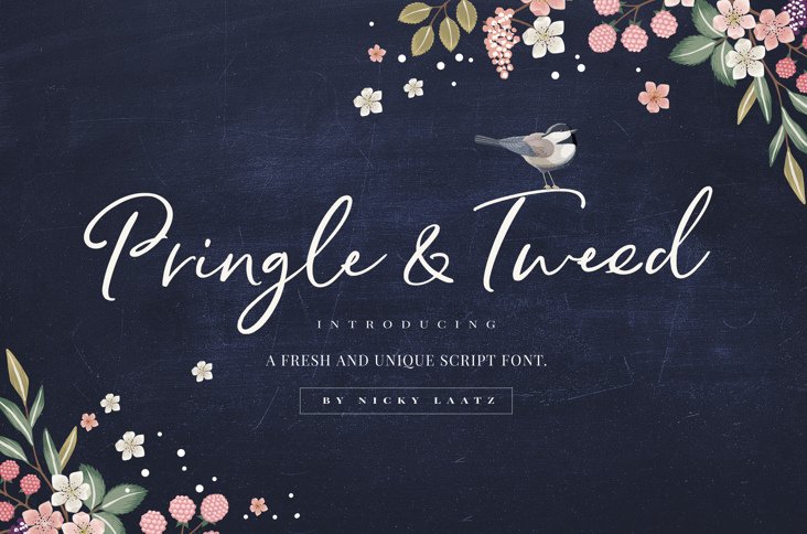 Pringle & Tweed Script (Font) by Nicky Laatz