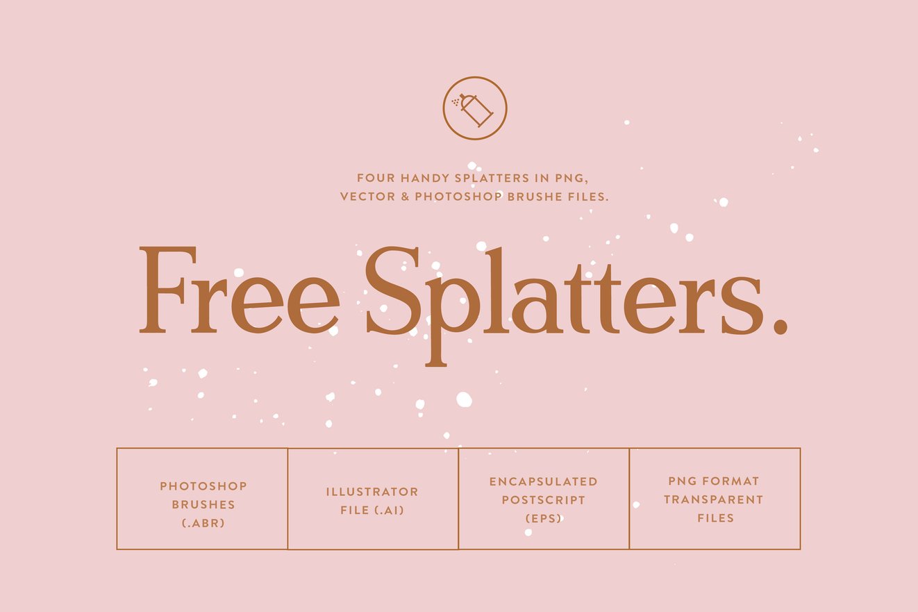 4 Free Splatters main product image by Nicky Laatz