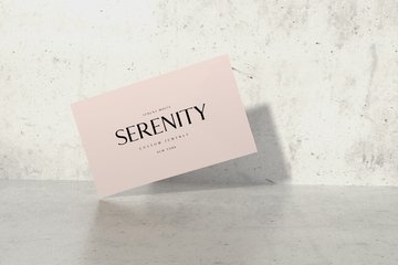 Stylish Business Card Mockup preview image 2 by Nicky Laatz