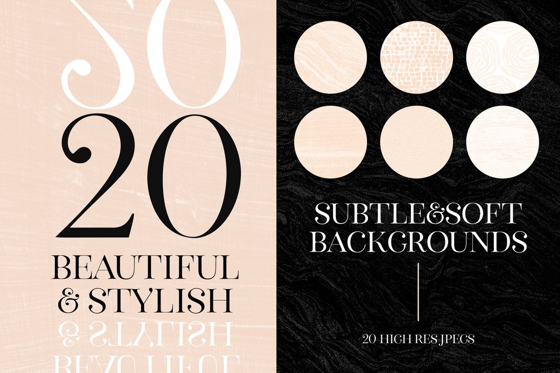 20 Subtle Backgrounds main product image by Nicky Laatz