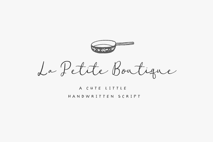 La Petite Boutique Font (Font) by Nicky Laatz