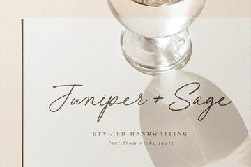 Juniper and Sage Font main product image by Nicky Laatz
